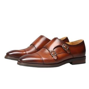 Un moine masculin portant des chaussures, style coréen, formel, à lacets, haut de gamme - Product Image 5