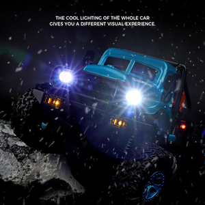 Wltoys 184020 Coche RC Miniatura 1:18 2.4G con Luces LED 4WD Todoterreno Eléctrico Vehículo Crawler Camión de Control Remoto Juguete - Product Image 3