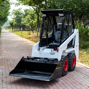 Minicargadora multifuncional Haituo HTS35 con ruedas para reparación de emergencias en carreteras, dragado de ríos y otras aplicaciones. - Product Image 3