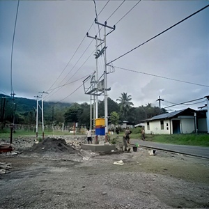 Customizable Steel Tubular Swaged Poles Power Distribution Equipment For <strong>Electrical</strong> Power Supply - Product Image 4