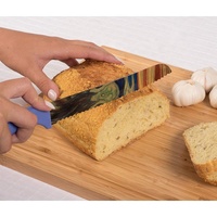 Couteaux de cuisine en acier inoxydable revêtu, modèles colorés, couteau de cuisine avec manche en pp 1 pièce