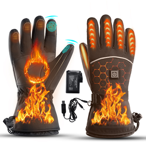 <span class=keywords><strong>Guantes</strong></span> Recargables para Invierno con Calefacción a Batería, Impermeables y Resistentes al Viento, para Esquí, Snowboard y Senderismo - Product Image 1