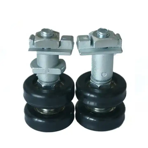 Cam Balkon Nylon Pu Roue Fabricants Bas Prix Coulissant Pu Rouleau Roue Verre Balcon Roulette - Product Image 3