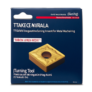 Inserto de torneado negativo TTAKE CNMG MX de 80 grados para mecanizado de metales - Product Image 2
