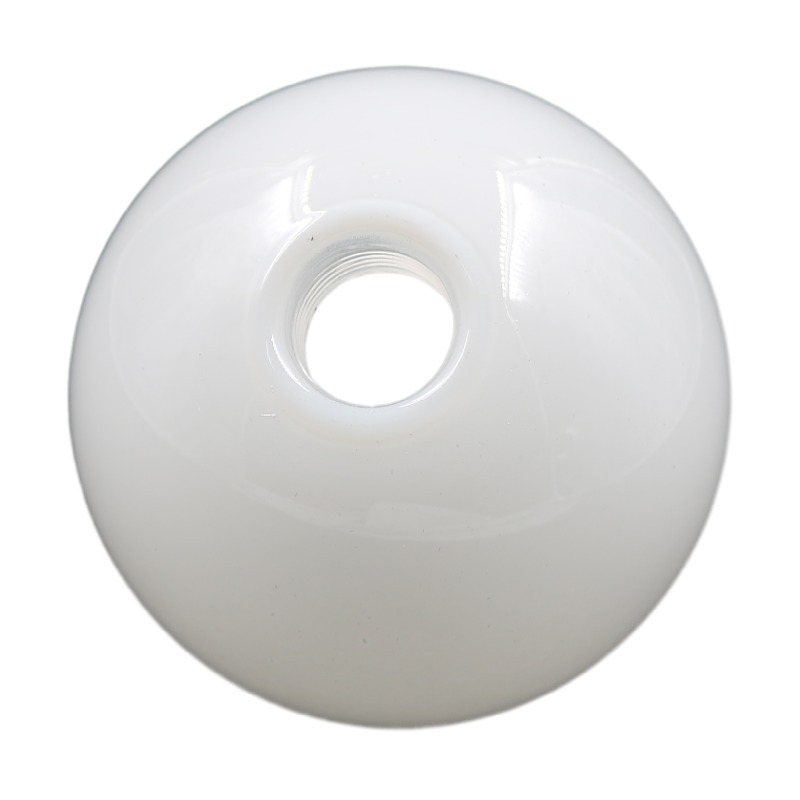 Ручная работа G9 нить боросиликатное стекло молочный Опал белый шар сферическое стекло лампа тень