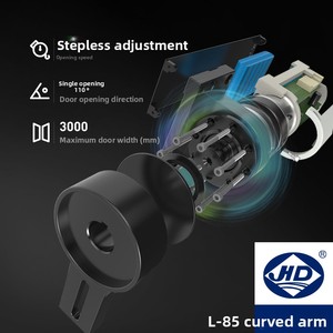 Moderno apriporta a braccio curvo montato lateralmente pesante 300kg impermeabile cancello elettrico più vicino <span class=keywords><strong>per</strong></span> uso <span class=keywords><strong>esterno</strong></span> cortile - Product Image 3