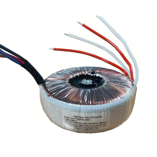 Toroidal Power Transformer 200W - 4000W Voltage Step up Down Isolation Transformer