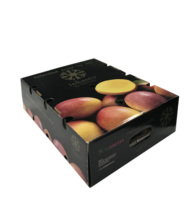 Cajas de Cartón Corrugado para Frutas como Cerezas y Fresas, con Recubrimiento UV Personalizado, Reciclables y de Alta Calidad, en Oferta