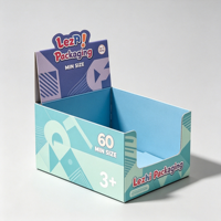 Cajas de Cartón para Alimentos y Juguetes con Impresión Digital Personalizada, Cajas de Exhibición de Mesa