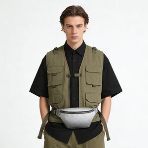 Riñonera deportiva unisex, bandolera, bolso cruzado, riñonera con correa ajustable, para correr al aire libre, para viajes - Product Image 1