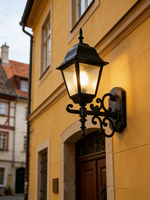 Lumière décorative d'extérieur, lampes murales d'extérieur étanches, lampes LED d'extérieur étanches, éclairage extérieur, lampes de jardin, lampadaire