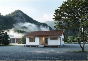 Skalierbare Fertighäuser Modernes Holzhaus für Resorts Office - Product Image 3