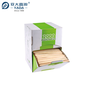 Agitateur de café en bois et en bambou d'usine YADA Agitateur de café en bambou jetable avec logo personnalisé - Product Image 2