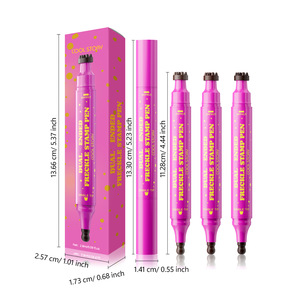 COOLSTORY ปากกาอายไลเนอร์ชนิดน้ำแบบสองหัว 2 in 1 กันน้ำ ติดทนนาน แต่งหน้าให้ดูเป็นธรรมชาติ - Product Image 2