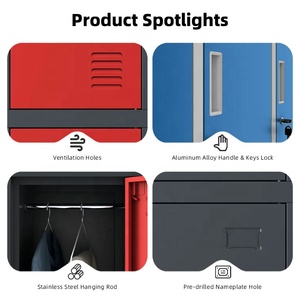 Classeur scolaire moderne <span class=keywords><strong>en</strong></span> métal avec <span class=keywords><strong>casier</strong></span> coloré au design écologique pour usage scolaire et commercial - Product Image 5