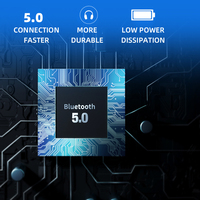 Écouteurs Bluetooth à conduction osseuse, autonomie de 8 heures, écouteurs sans fil Bluetooth avec micro intégré