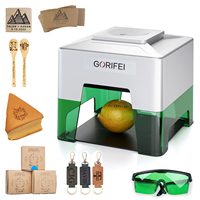 Machine de gravure laser 3W, mini brûleur à bois pour le bois, le bambou, le contreplaqué, gravure DIY avec contrôle par application