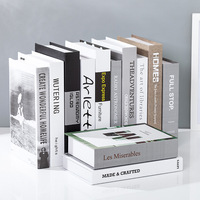 Lot de faux livres décoratifs en gros pour la décoration intérieure, présentoirs de table basse et étagères, boîtes décoratives en forme de livre