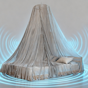 <span class=keywords><strong>Moustiquaire</strong></span> de lit <span class=keywords><strong>anti</strong></span>-ondes électromagnétiques pour la protection du sommeil et le bien-être à domicile - Product Image 1