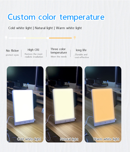 УФ-Бесплатная 10000 Светодиодная лампа постоянного тока 24 В теплый белый свет терапевтическая лампа для медицинского и домашнего офисного использования сезонный антидепрессант - Product Image 5