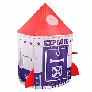 Tente extérieure Tunnel Vente en gros Maison de jeu pour enfants Astronaute de l'espace Tentes de jeu <span class=keywords><strong>pop</strong></span>-up avec tunnel et piscine à balles - Product Image 4