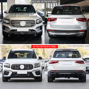 Kit carrosserie AMG35 pour <span class=keywords><strong>Mercedes</strong></span>-Benz <span class=keywords><strong>GLB</strong></span> X247 2024 : Amélioration et modification avec pare-chocs avant et arrière - Product Image 2