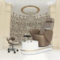 Kangmei Beauty Nail Salon Furniture Pipeless Foot Spa Massage Manicure Pedicure Chair