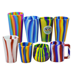 NUEVAS Tazas de Silicona para Bebés, Tazas de Silicona para Niños Pequeños, ODM OEM, Tazas de Silicona para Niños Pequeños para Camping al Aire Libre - Product Image 5