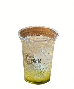 Gobelets en plastique jetables écologiques à paroi simple en PET personnalisés en direct d'usine, transparents de 89 mm, 10 oz-24 oz, pour boissons froides et thé - Product Image 2