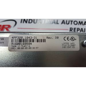 หน้าจอสัมผัส B&R ขนาด 10.4 นิ้ว รุ่น 4PP320.1043-31 สำหรับอุตสาหกรรม พร้อมอินเทอร์เฟซ Ethernet - Product Image 1