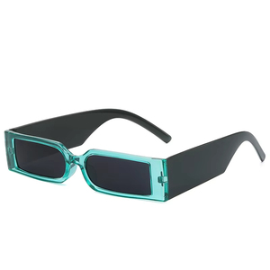 Gafas de Sol Unisex con Logotipo Personalizado, Protección UV400, Marco Pequeño Rectangular de PC, Diseño Vintage Retro para Hombre y Mujer 2025 - Product Image 4