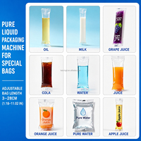 Volledig automatische verticale vulmachine voor multifunctioneel fruit sap, sojamelk, olie, water, zakjes, stickpacks en vloeistofverpakkingen