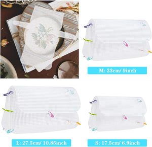 12 Màu Acrylic Sợi Rõ Ràng Nhựa Lưới Vải DIY May Túi Thêu Cho May Những Người Đam Mê Và Thủ Công Những Người Yêu Thích - Product Image 4