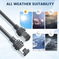 Câble Mingyue Starlink Gen 3 Câble Ethernet Gen3 standard Kit Internet Starlink Satellite rectangulaire V3 Câble Starlink