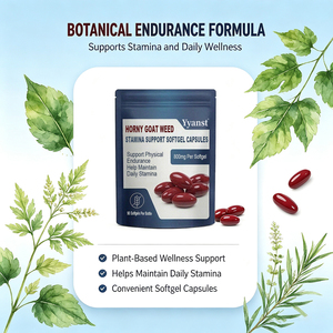 Capsules de soutien à la vitalité, extrait d'herbe cornée de chèvre, complément alimentaire à base de plantes, aide à maintenir l'endurance physique pour les hommes, OEM - Product Image 3