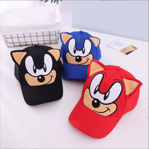 Sombreros de camionero para niños, <span class=keywords><strong>gorra</strong></span> de béisbol con dibujos animados, <span class=keywords><strong>Sonic</strong></span>, lengua de pato - Product Image 1