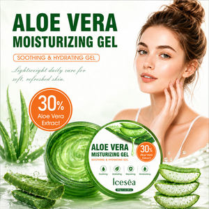 Gel d'aloe vera biologique Icesea pour le visage, anti-allergique, anti-acné, hydratant, réparation de la peau, tous types de peau, utilisation de nuit, OEM - Product Image 1