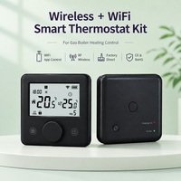SS311 Smart WiFi RF Kabelloser Gasheizkessel-Thermostat 10A Empfänger 433/868MHz Tuya Programmierbarer Raumregler OEM ODM