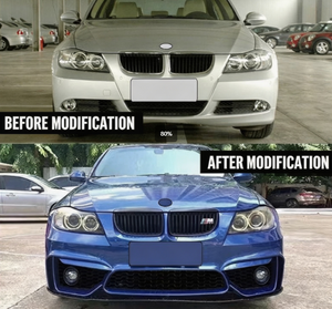ชุดแต่งภายนอกรถยนต์ Auron 3 Series E90 รุ่นใหม่ อัพเกรดกันชน ปี 2005-2008 M4 ราคาดีที่สุด ชุดกันชนครบชุด ขายส่ง - Product Image 4