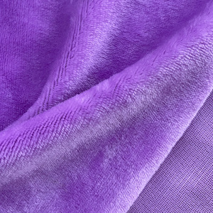 Vải chăn nỉ flanel siêu mềm mại, ấm áp, dệt kim hai mặt, 100% <span class=keywords><strong>polyester</strong></span> - Product Image 3