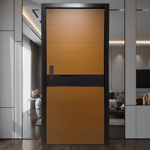 ประตูรั้วอลูมิเนียมอัตโนมัติพร้อมกระจกและคุณสมบัติป้องกันการโจรกรรมเพื่อความปลอดภัยในบ้าน - Product Image 1