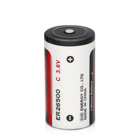 Batterie au lithium chlorure de thionyle ER26650 3,6 V 8500 mAh avec fils et connecteurs pour compteur intelligent, PLC, encodeur servo