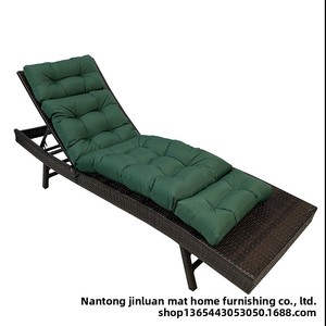 Cojín para Silla de Jardín, Moderno, Minimalista, Resistente al Agua y al Sol, con Relleno de Algodón PP, para Sillas Mecedoras y Uso en la Playa - Product Image 3