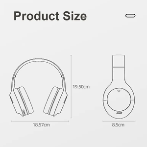 Cuffia per bambini <span class=keywords><strong>M9</strong></span> estensibile da indossare senza fili con funzione Stereo Subwoofer con LED luminoso - Product Image 4