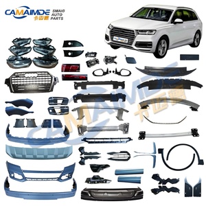 Grille avant en plastique modifiée pour Audi Q7 2020-2023 et modèles <span class=keywords><strong>RSQ7</strong></span> – Amélioration de la calandre – Vente chaude - Product Image 5