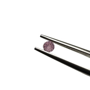 Deep Pink Round Zircon 4.0mm Firework Cut Bead Caps For DIY Jewelry Making - Product Image 5