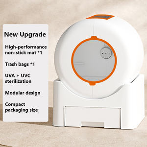 2025 nouveau <span class=keywords><strong>pas</strong></span> <span class=keywords><strong>cher</strong></span> grand bac à litière <span class=keywords><strong>automatique</strong></span> pour chat Tuya APP contrôle intelligent chat toilette Intelligent autonettoyant bac à litière pour chats - Product Image 5