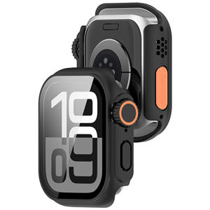 Coque de protection en silicone pour <span class=keywords><strong>Apple</strong></span> <span class=keywords><strong>Watch</strong></span>, cadre de protection pour iWatch Série 10, compatible avec Ultra <span class=keywords><strong>2</strong></span> - Product Image 3