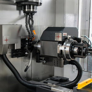 آلة خراطة CNC طراز YH1104VI تستخدم نظام التحكم الرقمي ثنائي القناة FANUC 0i-TD لمعالجة الأجزاء الصغيرة بدقة عالية - Product Image 2