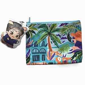 Super Quality Canvas Storage Pouch Free Design Cosmetic <b>Bag</b> Comfortable Zipper <b>Bag</b> for Everyday Use for Shopping - Product Image 1